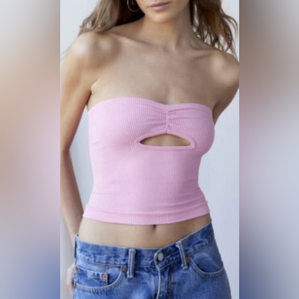 NWT Urban Outfitters Out From Under Arden Seamless Cutout Tube Top